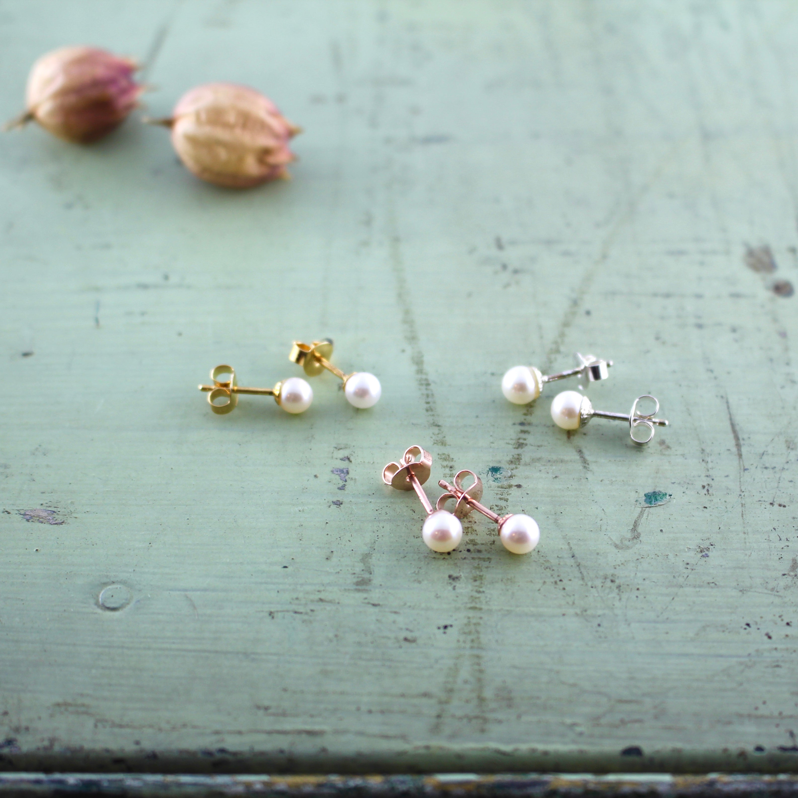 Stecker "Mini Pearls"