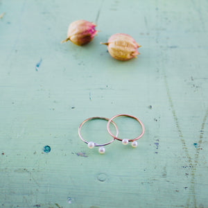 Ring "Mini Pearls"