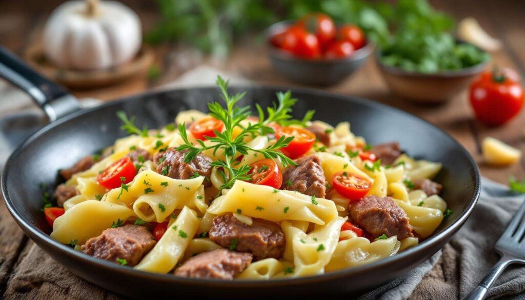 Weißkohl-Hackfleisch-Pfanne: Deftig und in 30 Minuten fertig