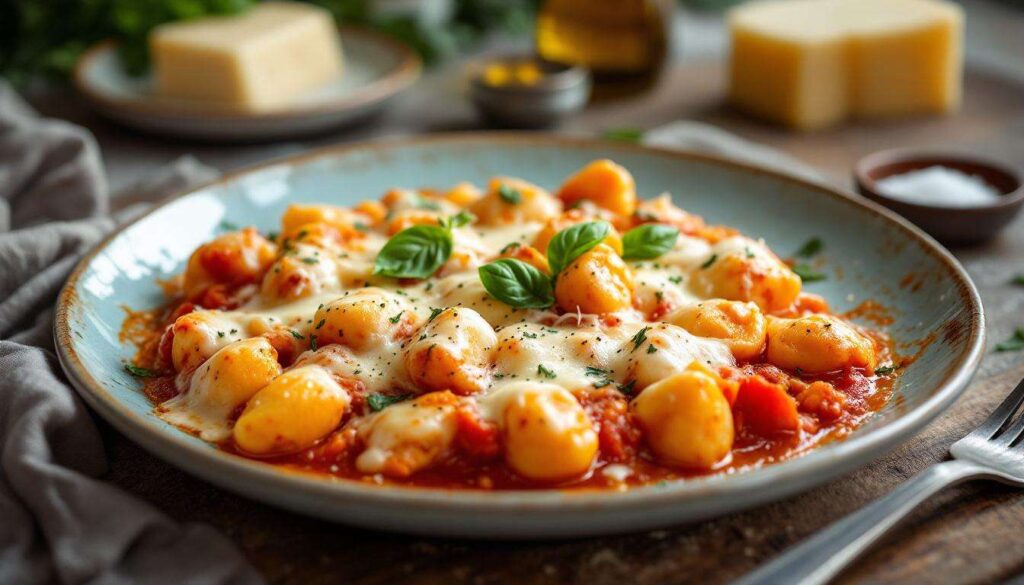 Gnocchi aus dem Ofen: Cremig überbacken in nur einer Pfanne