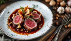 Rehrücken mit Pilz-Duxelle: Wild perfekt zubereitet im Frühjahr