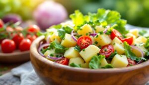 Kartoffel-Feldsalat-Kombination: Regional und saisonal im März 2026