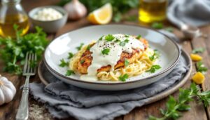 Maishuhnbrust mit Estragon-Ricotta: Festliches Gericht in 45 Minuten