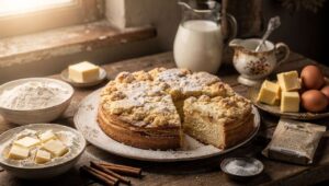 Prasselkuchen mit Streuseln: Knusprig wie aus der Tiroler Backstube