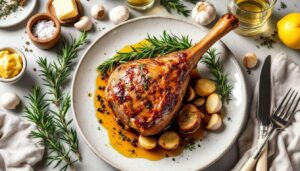 Lammkeule zu Ostern: Mit Rosmarin und Knoblauch perfekt gegart