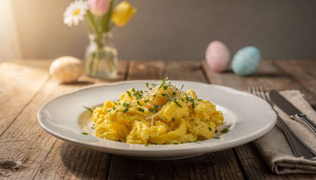 Rührei zu Ostern: Warum Schweizer Köche es mit dieser Zutat verfeinern?