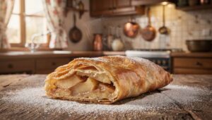 Apfelstrudel wie aus Wien: Dieses Teigziehen lernt man in 10 Minuten