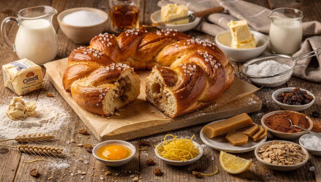 Oster-Hefekranz mit Füllung: Dieses Rezept aus Franken überrascht jeden Gast