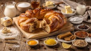 Oster-Hefekranz mit Füllung: Dieses Rezept aus Franken überrascht jeden Gast